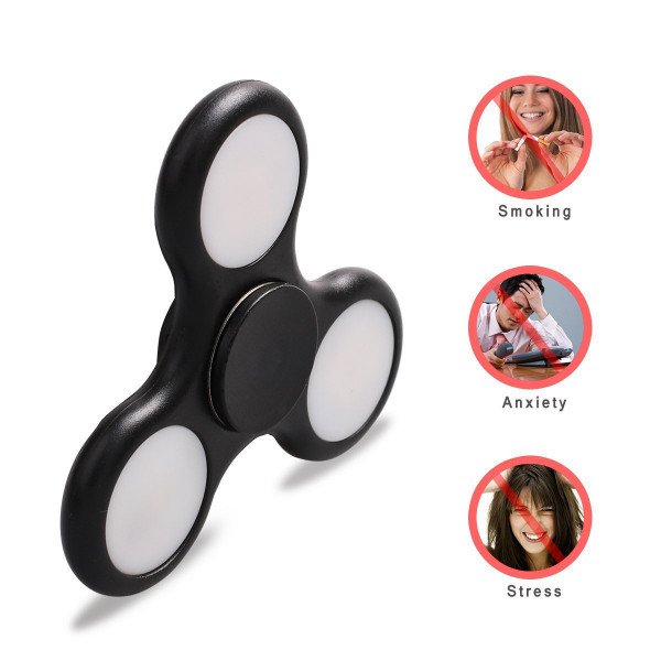 Wholesale Color Fidget Spinner Stress Reducer Toy (Mix Color)